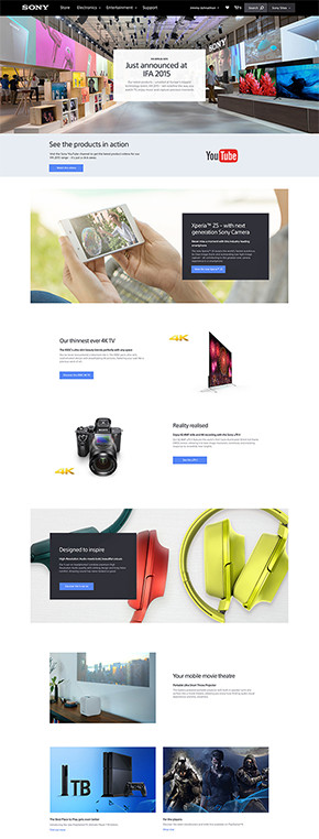 IFA 2015 Launch Page
