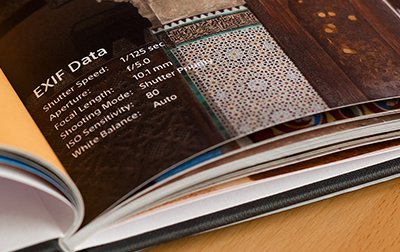 Completed book - detail